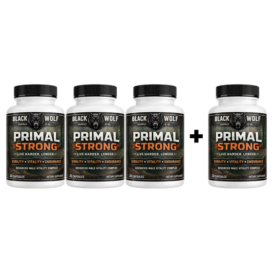 Primal Strong 3 Bottles(+ 1 Bottle Free)
